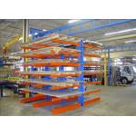 Large Capacity Cantilever Lumber Rack , Industrial Cantilever Racks Stable