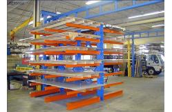 China Large Capacity Cantilever Lumber Rack , Industrial Cantilever Racks Stable supplier