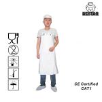 OSFA Microporous Film Apron CE Nonwoven Aprons For Food Processing for sale