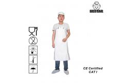 China OSFA Microporous Film Apron CE Nonwoven Aprons For Food Processing supplier