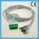 nihon koden BSM-2300 ecg cable,5 lead ecg cable,3 lead ecg cable for sale