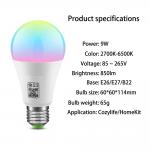 0.2kg Tuya Smart Wifi LED Bulb Home Smart Light Bulbs