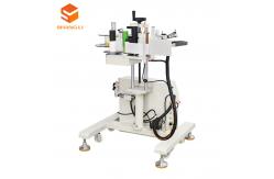 China Packaging Material Labeling Machine for Flat Barcode Stickers Small and Simple Design supplier