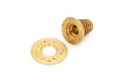 China Precision Brass CNC Machining Parts OEM Metal Prototyping Services supplier