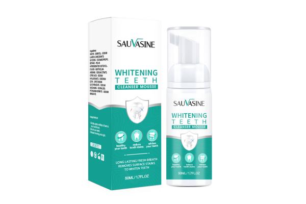ODM Foam Teeth Whitening Mousse Freshen Breath Green Tea Smell
