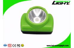 China High Safety LED Mining Light , High Brightness Mining Cap Lights 200g Weight supplier