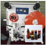 Safe Hygienic Round Bottle Label Applicator Dual Positioning for sale