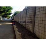 China Earth Sheltered Zinc Aluminum Alloy Hesco Bastion Barrier System 4mm manufacturer