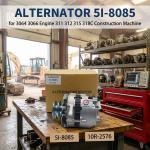 24V 55A 5I-8085 10R-2576 Alternator  for 3064 3066 Engine 311 312 315 318C Engine Excavator Accessories Parts for sale