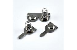 China Dual Aa Cell Battery Leaf Spring Contact Connector Temperature Measuring Gun supplier