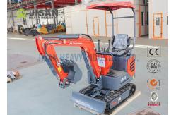 China 0.95t Operating Weight Mini Crawler Digger 2740m Max Digging Radius supplier