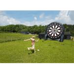 Double Stitching Inflatable Dartboard For Event , Inflatable Soccer Dart for sale