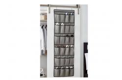 China 24 Large Pockets Cloth Over The Door Shoe Organizer supplier
