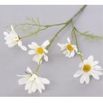 Decorative Fabric Five Heads Artificial Daisy Branches 50cm Length