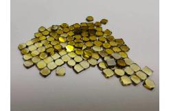 China Yellow Single Crystal Lab Grown Diamonds HPHT 3mm - 6mm For Milling Tools supplier