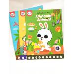 Hardback Childrens Book Printing , Baby Short Run Book Printing Glued Custome Binding for sale