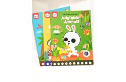 China Hardback Childrens Book Printing , Baby Short Run Book Printing Glued Custome Binding supplier