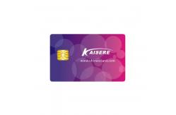 China Customized ISO7816 Smart Contact Card Smart IC Card Waterproof supplier