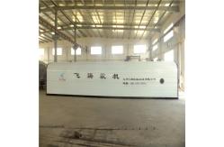 China Complete Base Liquid Bitumen Storage Tank Square Shape Stable Double Heating supplier
