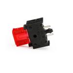 PCB Mount Mini Blade Fuse Holders 15A 12.9mm Width With Vertical Terminal