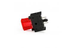 China PCB Mount Mini Blade Fuse Holders 15A 12.9mm Width With Vertical Terminal supplier