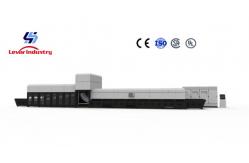 China Lever Factory Directly Sell Continuous Single Bending Glass Tempering furnace supplier