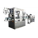 2 Heads Shrink Sleeve Bottle Labeling Machine With Steam Generator Shrink Tunnel for sale