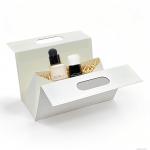 Customized Unique Design Special Shaped Foldable Gift Box With Your Own Logo Portable With Handle for sale