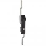 Black Powder Coated Rod Control Lock OEM Panel Handle Lock ISO Certificate for sale