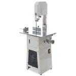The Easy Operation Domestic Meat Frozen Saw Cutter Bonesaw Vertical Cut With Display Case for sale