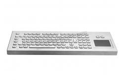 China Ip65 Metal Rugged Keyboard With Touchpad And Full Functionalities supplier