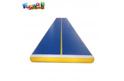 China Large Folding Inflatable Air Tumble Track For Backyard / School supplier