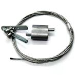 Adjustable Looping Aluminum Brass Cable Grippers Easy To Use