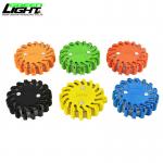 Multi-color Led Safety Flare Lights For Traffic Warning, Led Roadblock Warning Lights for sale