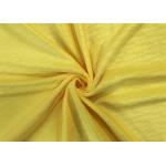 210GSM Soft 100% Polyester Embossed Pattern Micro Velvet Fabric - Yellow for sale