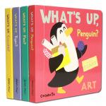 6″X6″ Children Board Book Printing Four Volumes Of Picture Board Books for sale
