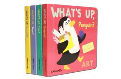 China 6″X6″ Children Board Book Printing Four Volumes Of Picture Board Books supplier
