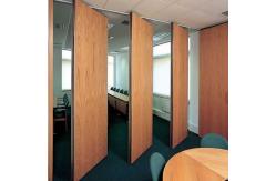 China Acoustic Folding Movable Conference Room Partition Wall with Wheels supplier