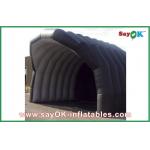 Inflatable Air Tight Tent Building Black Large Inflatable Tent House For Camping for sale