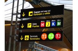 China High Intensity Flight Information Display With 10 Years Long Life Span supplier