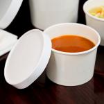 Soup Paper Bowl Compostable Food Grade Custom Compostable Soup With Lid Paper Bowl