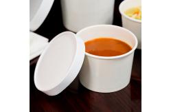 China Soup Paper Bowl Compostable Food Grade Custom Compostable Soup With Lid Paper Bowl supplier