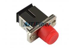 China Telecommunication Fiber Optic  Singlemode Simplex  FC-SC Hybrid Female to female Adapter supplier