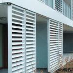 Modern UPVC Roller Louvre Blade Windows Shutter ODM for sale