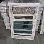 New Product 78mm Series Upvc Double Hung Window Vinyl Plastic Price