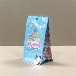 Flat Bottom Stand Up Zipper Pouch Kids Gift Toy Plastic Packaging Bags for sale