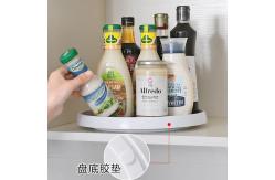 China Multi Layer PP Kitchen Rotary Shelf Seasoning Rack for Kitcchen Use supplier