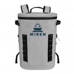 Insulation Ice Soft Cooler Backpack Light Grey Color For Outdoor Camping ODM for sale
