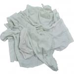 No Stain White T Shirt 100% Cotton Clothing Rags for sale