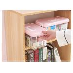 Stacking Clear Plastic Stacking Storage Boxes Bins With Lid